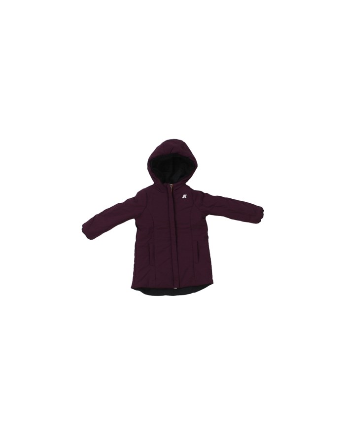 KWAY Parka Black purple