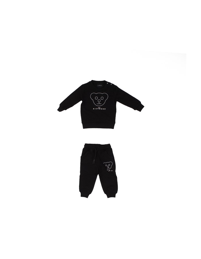 JOHN RICHMOND Sweatshirt + pants Black