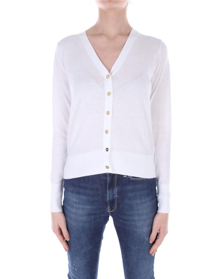 RALPH LAUREN Cardigan white