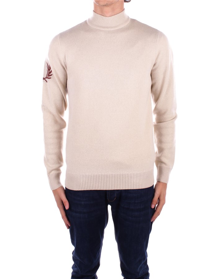 FRED PERRY Collo Alto Beige