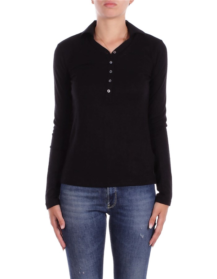 DONDUP Maniche Lunghe Nero