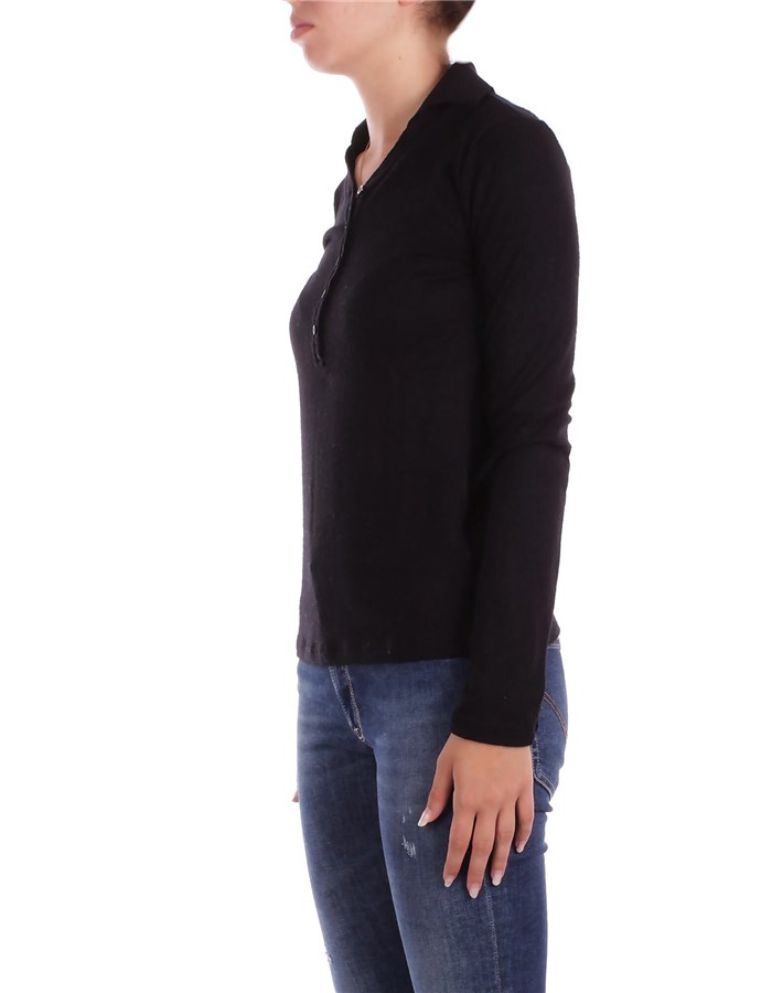 DONDUP Maniche Lunghe Nero