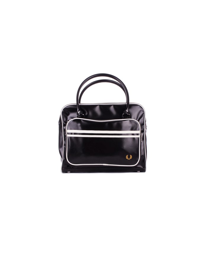 FRED PERRY Foldable bag Black