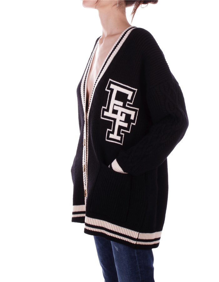 ELISABETTA FRANCHI Cardigan Black butter