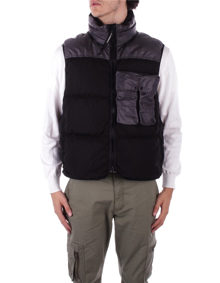 CP COMPANY vest Black