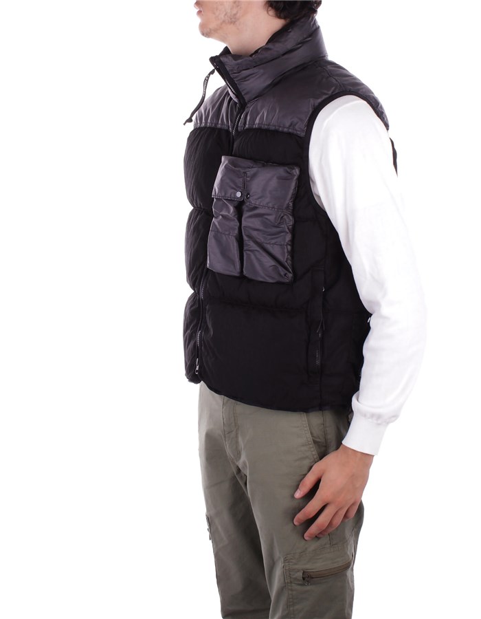 CP COMPANY vest Black