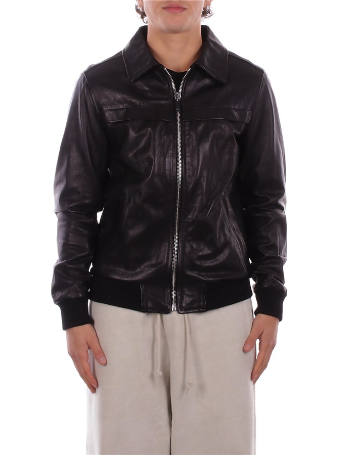 JOHN RICHMOND In Pelle Black