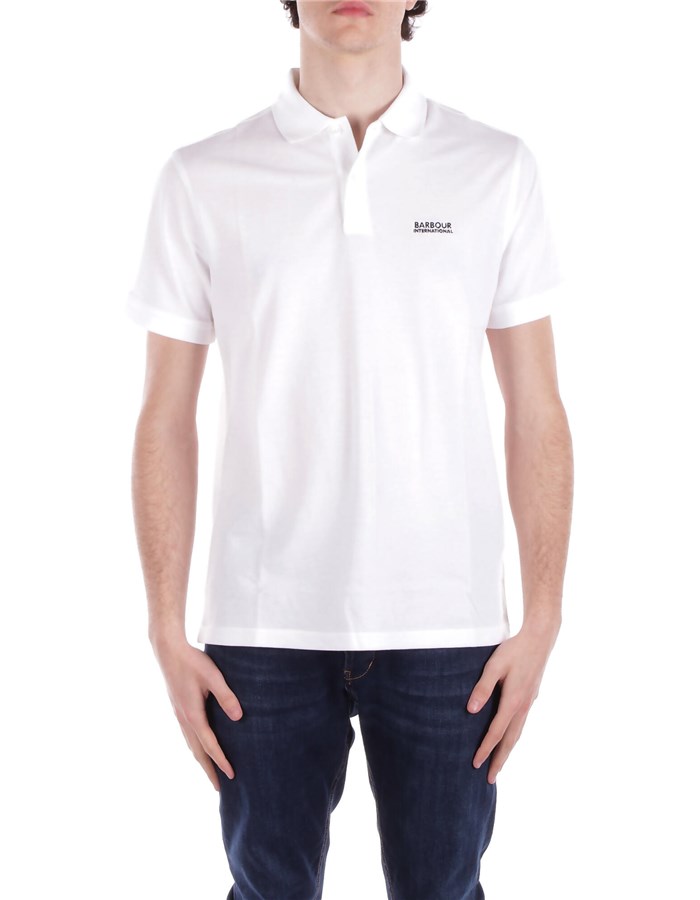 BARBOUR Polo Maniche Corte MML1467 MML White