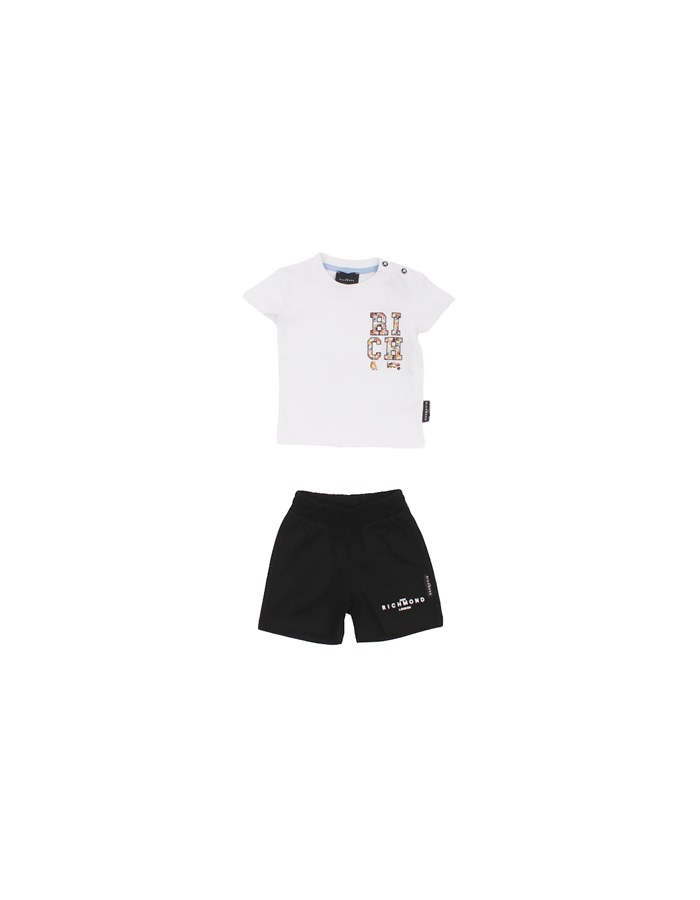 JOHN RICHMOND T-shirt + Shorts White black