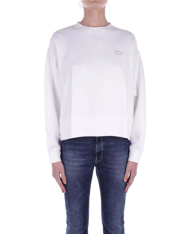 LACOSTE Crewneck  White