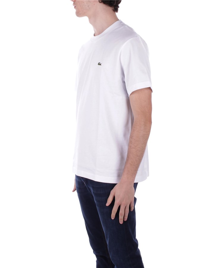 LACOSTE Short sleeve White