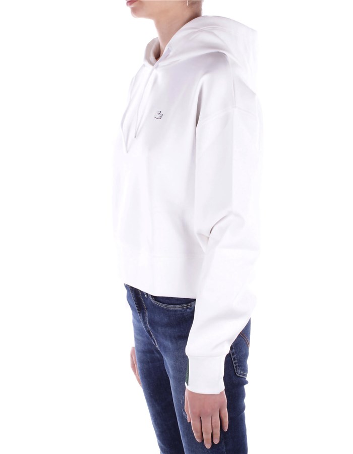 LACOSTE Con Cappuccio Bianco