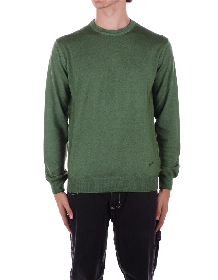 WOOLRICH Girocollo Verde