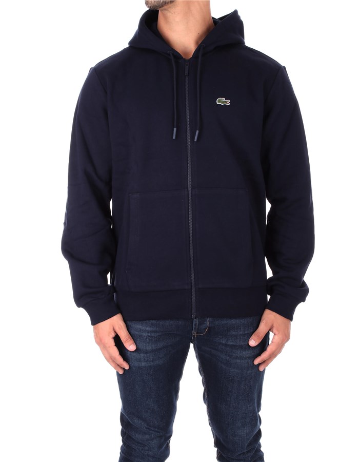 LACOSTE Con Cappuccio Blu