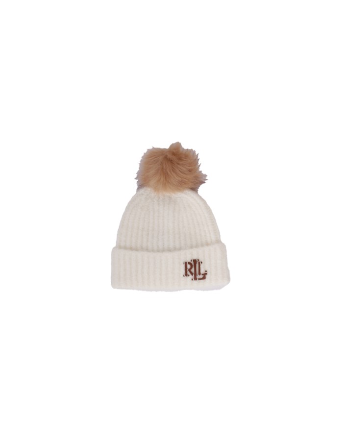 RALPH LAUREN Beanie Crema