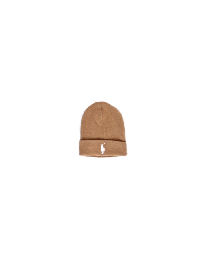 RALPH LAUREN Beanie Brown