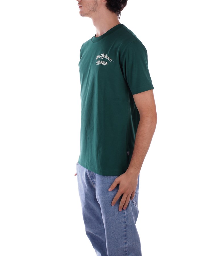 NEW BALANCE Short sleeve Green