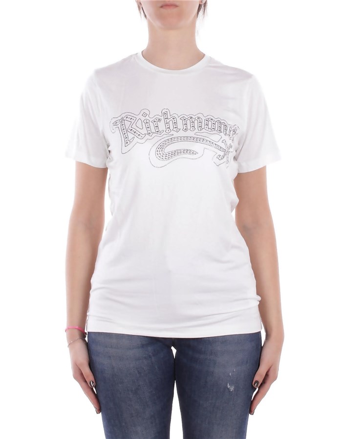 JOHN RICHMOND Manica Corta White