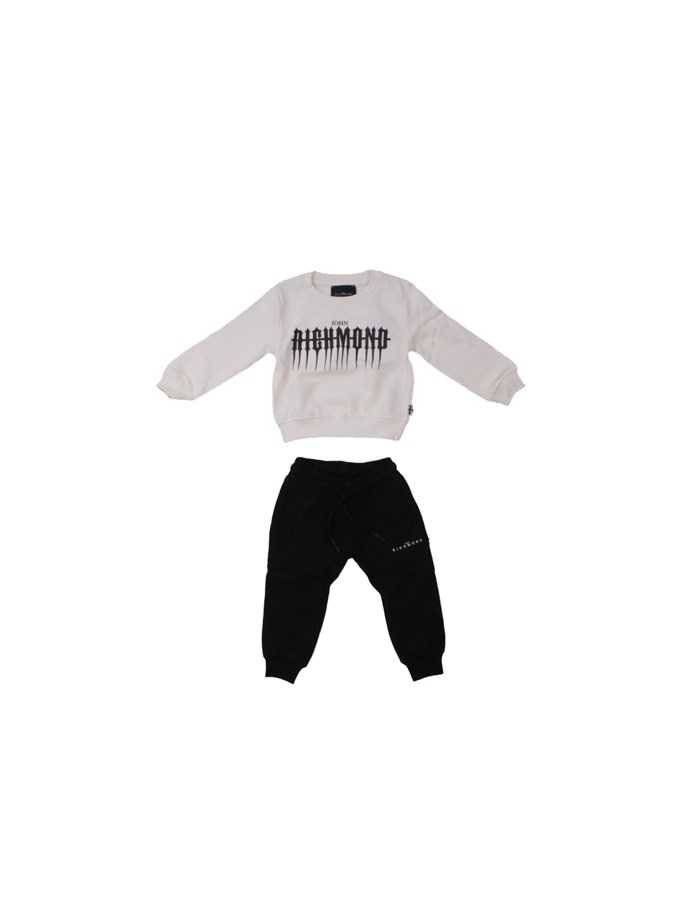 JOHN RICHMOND Felpa + pantalone Off white