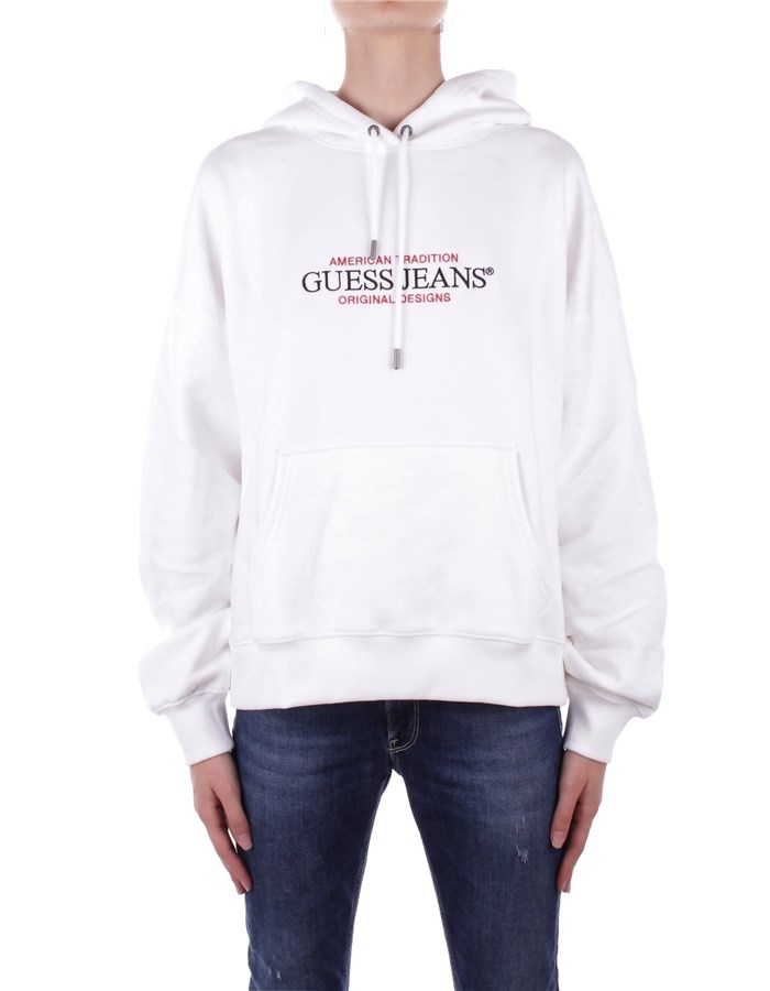 GUESS Felpe Con Cappuccio Donna W4YQ15 KC811 0 