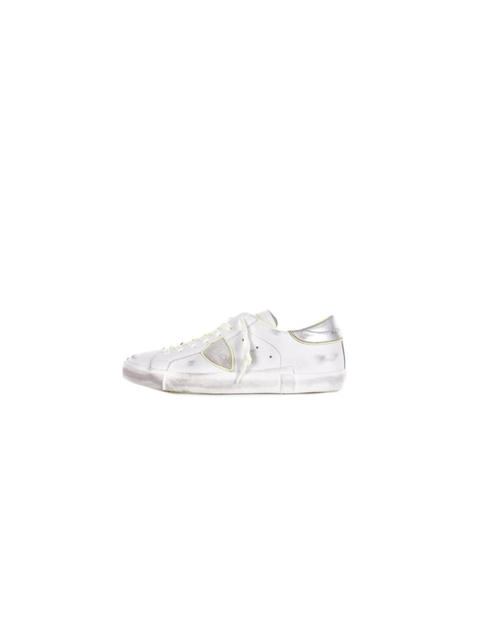 PHILIPPE MODEL PARIS  Sneakers PRLU Bianco giallo