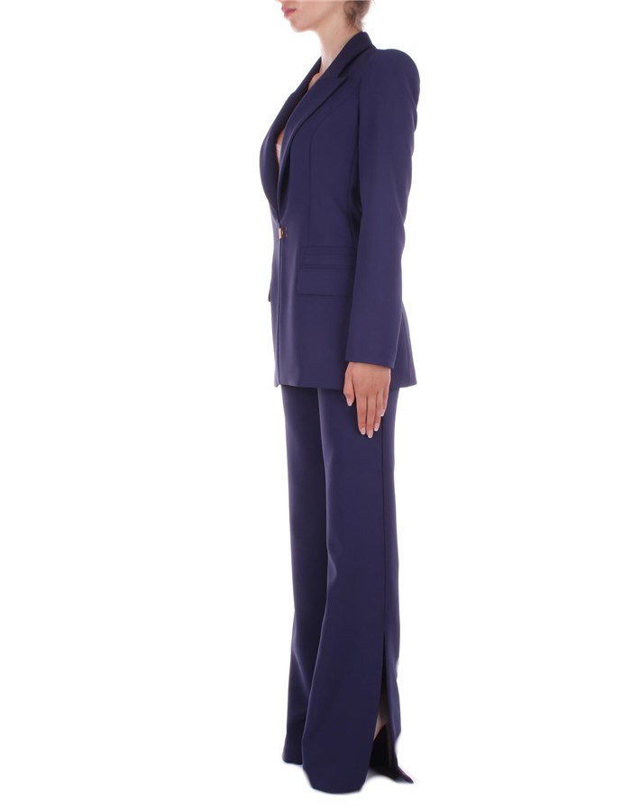 ELISABETTA FRANCHI Single-breasted suits Navy