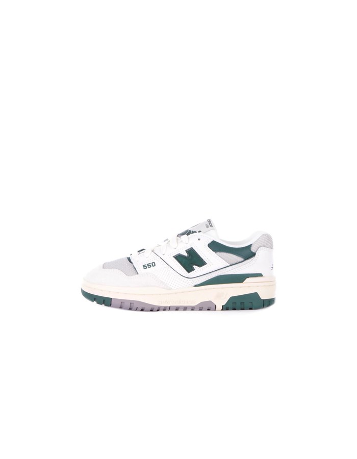 NEW BALANCE Sneakers Basse GSB550 White green