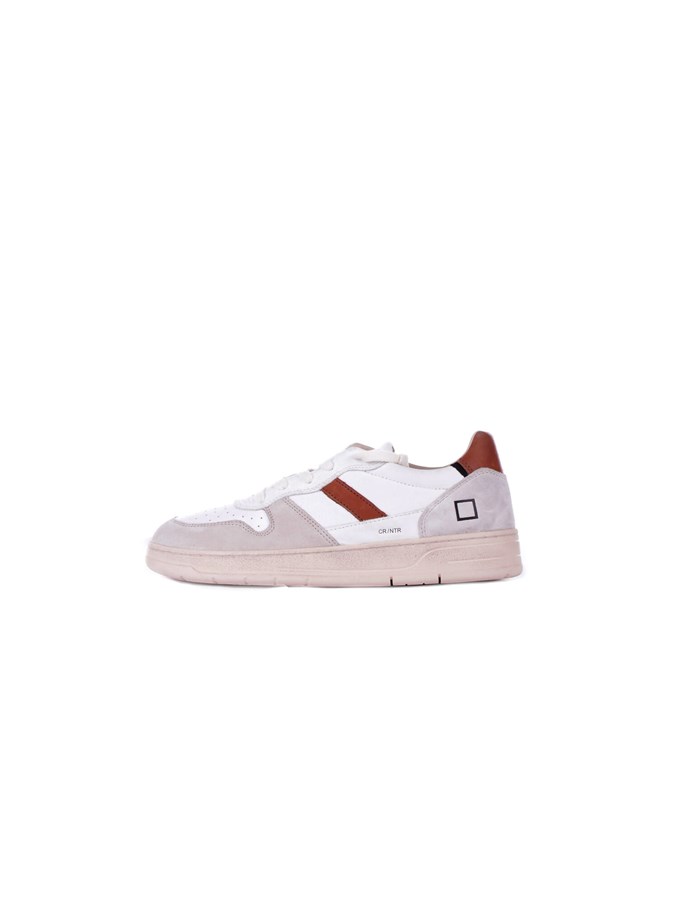 D.A.T.E. Sneakers Basse M411 C2 NT White brown