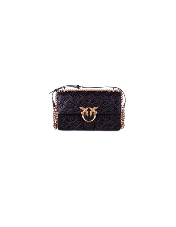 PINKO  Borsa 100941A1YB Nero gold