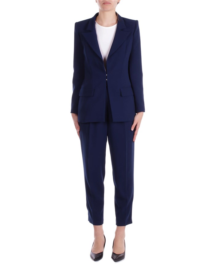 ELISABETTA FRANCHI Single-breasted suits Overseas