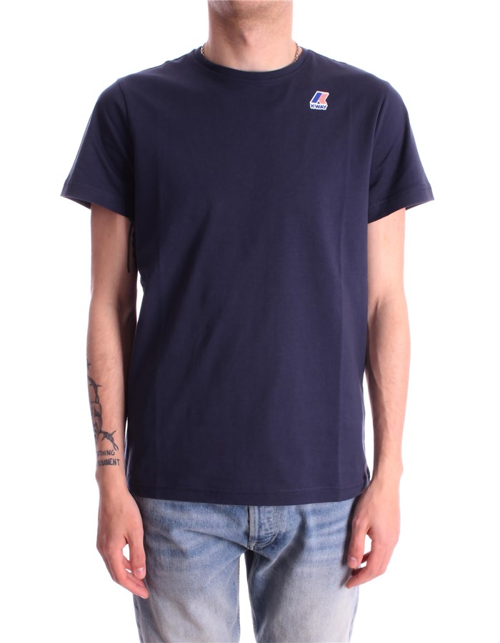 KWAY T-shirt Blu depth