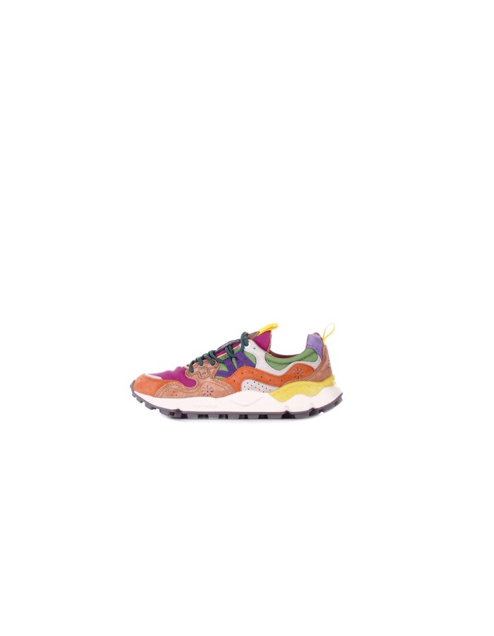 FLOWER MOUNTAIN Sneakers Alte 2017817 01 Arancio fuxia