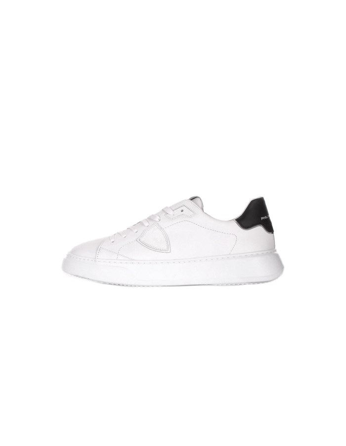 PHILIPPE MODEL PARIS Sneakers Alte BTLU Bianco nero