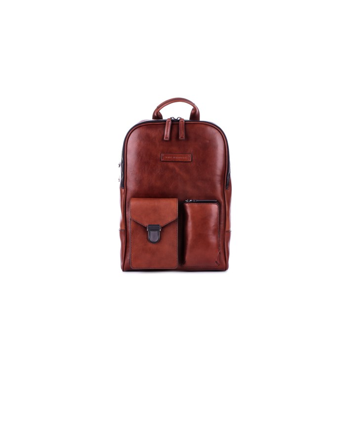 THE BRIDGE Backpacks Brown