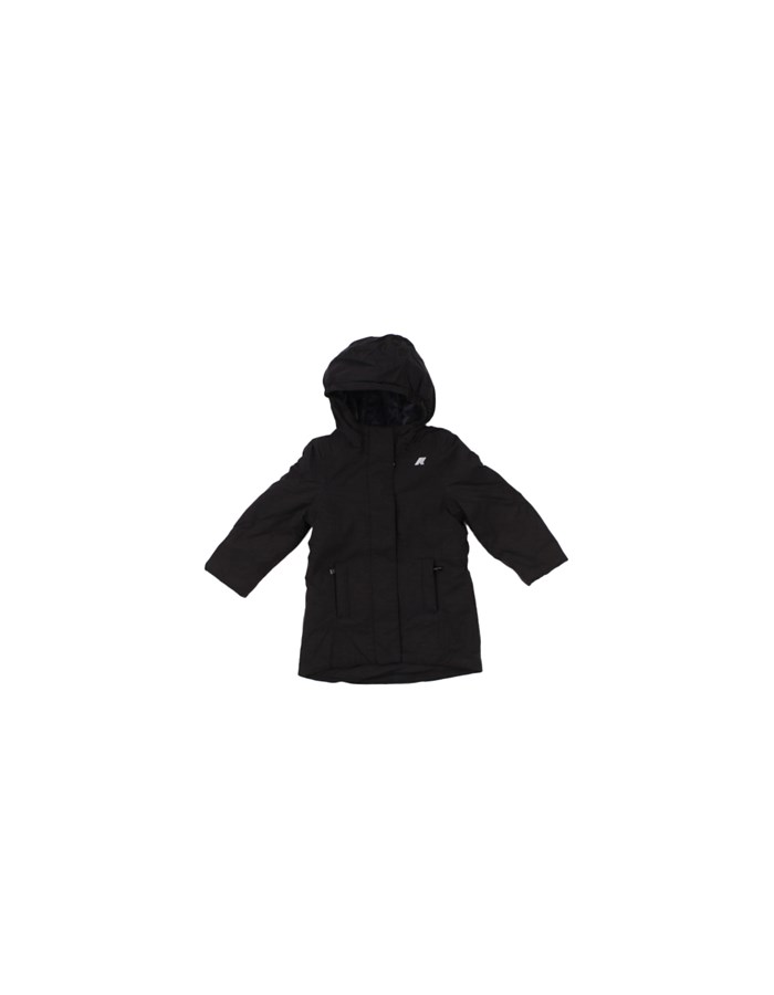 KWAY Giubbotti Parka K41383W Black blu blu depth