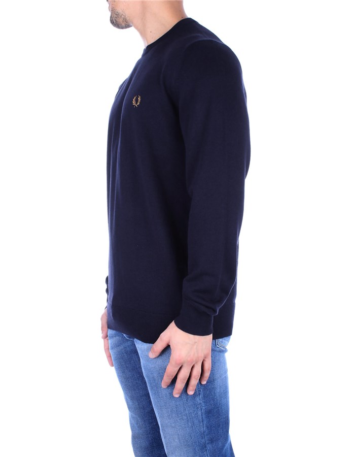 FRED PERRY Girocollo Navy