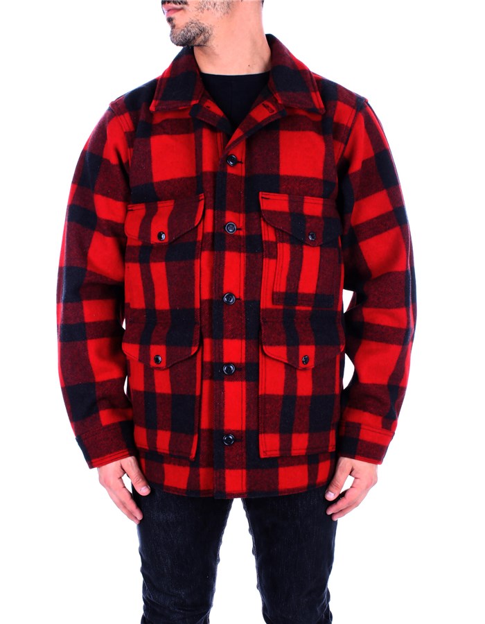 FILSON Giacconi Red black plaid