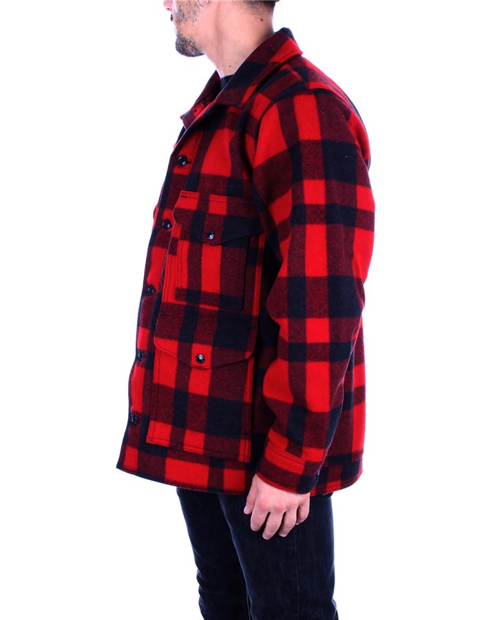 FILSON Giacconi Red black plaid