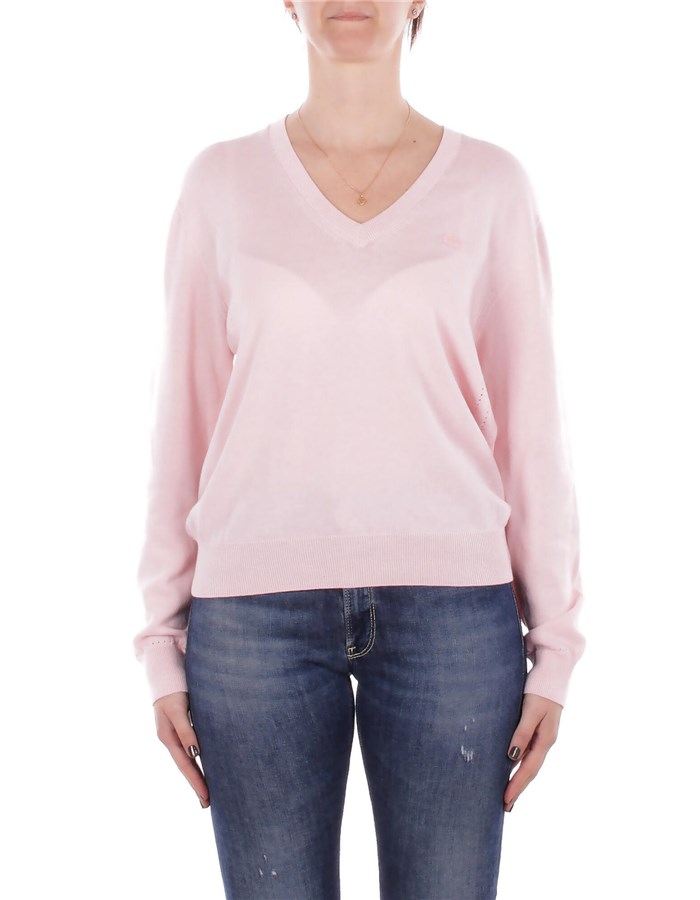 LACOSTE Scollo A V Rosa