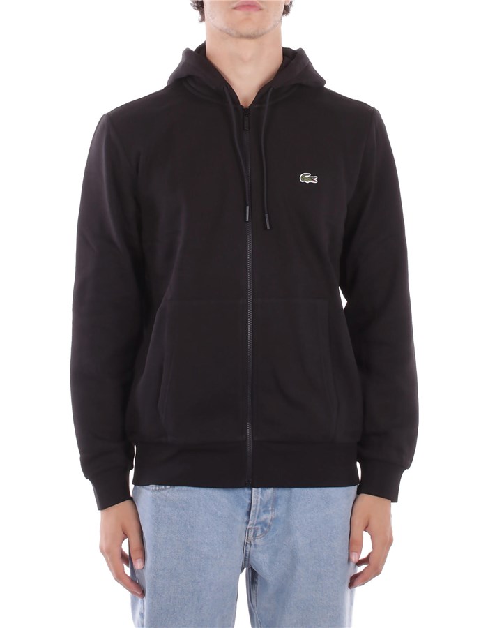 LACOSTE Con Zip Nero