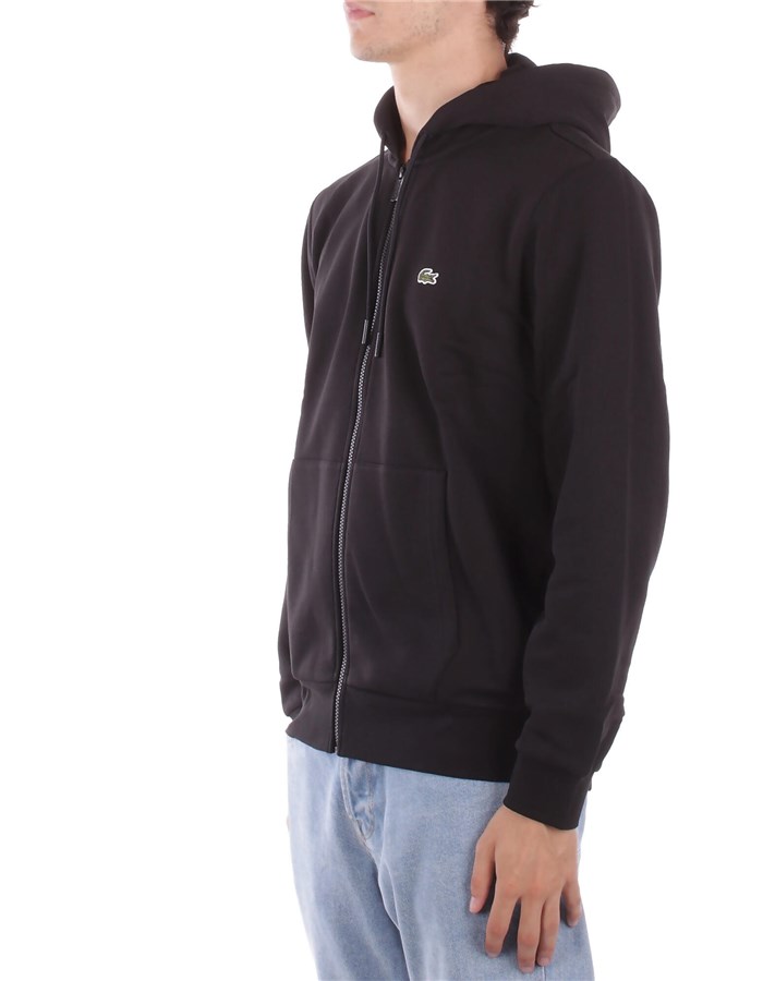 LACOSTE Con Zip Nero