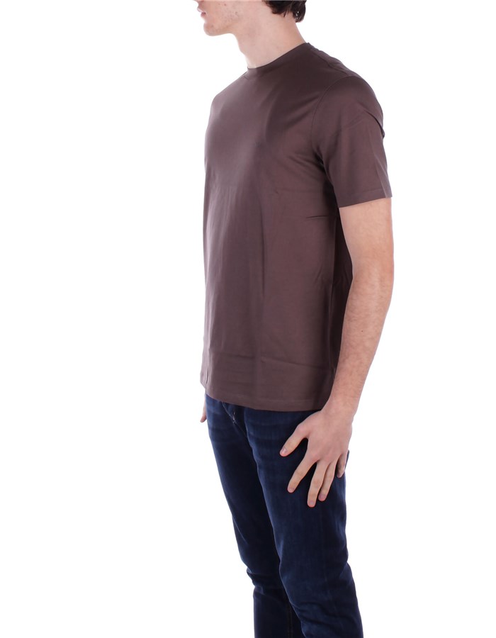 EMPORIO ARMANI Short sleeve Brown