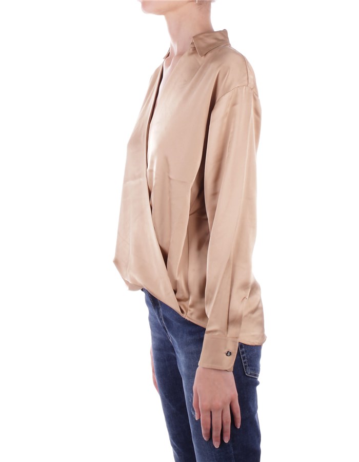 RALPH LAUREN Bluse Beige