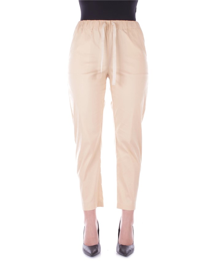 SEMICOUTURE Trousers Chino S4SK23 Sand