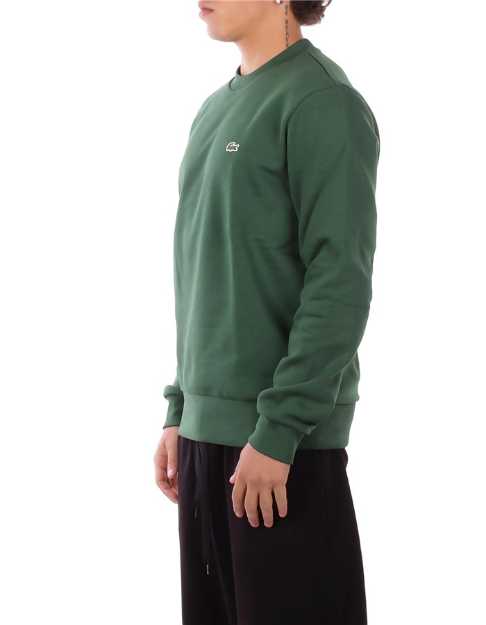 LACOSTE Felpe Girocollo Verde