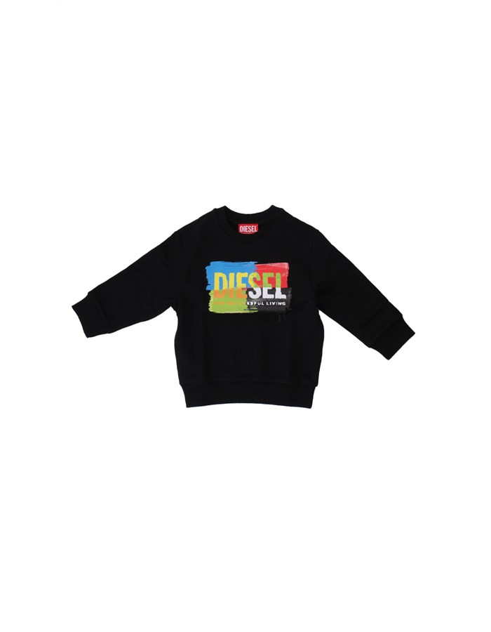 DIESEL T-shirt Short sleeve Unisex Junior J01774-KYAXZ 0 