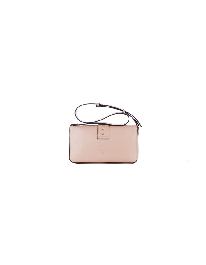 PINKO Shoulder Bags Beige gray