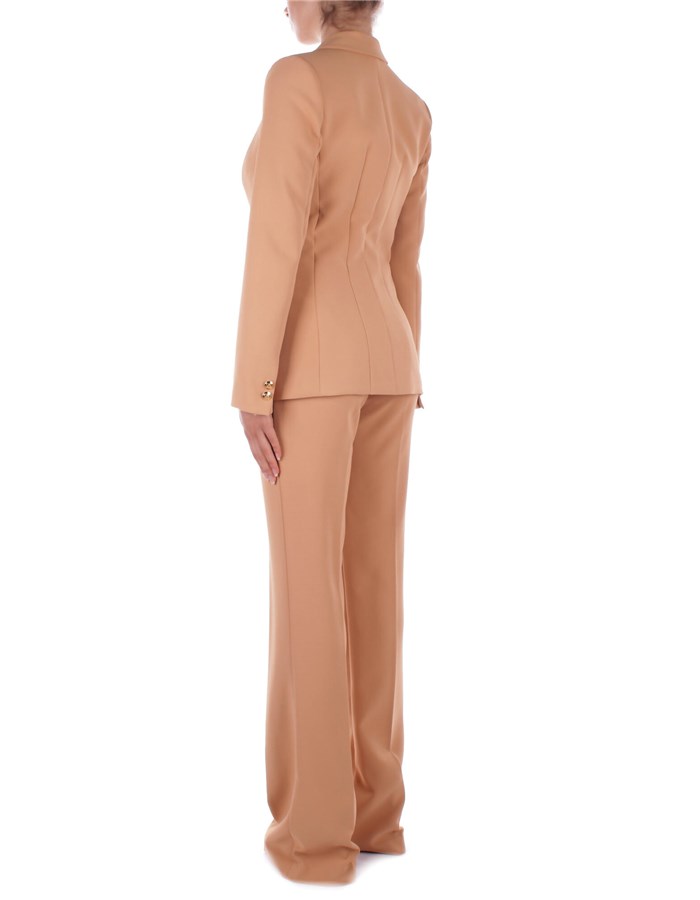 ELISABETTA FRANCHI Complete Single-breasted suits Women TP00346E2 2 