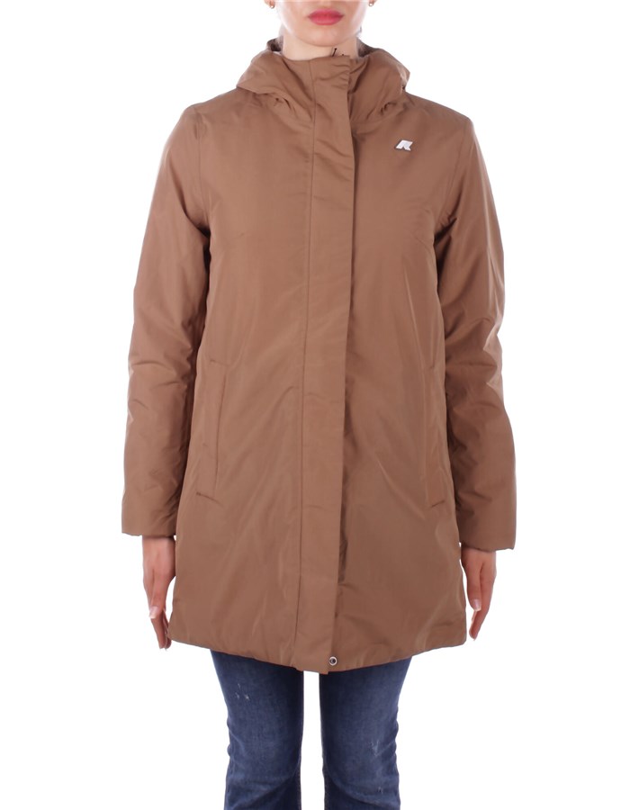 KWAY Parka Brown beige