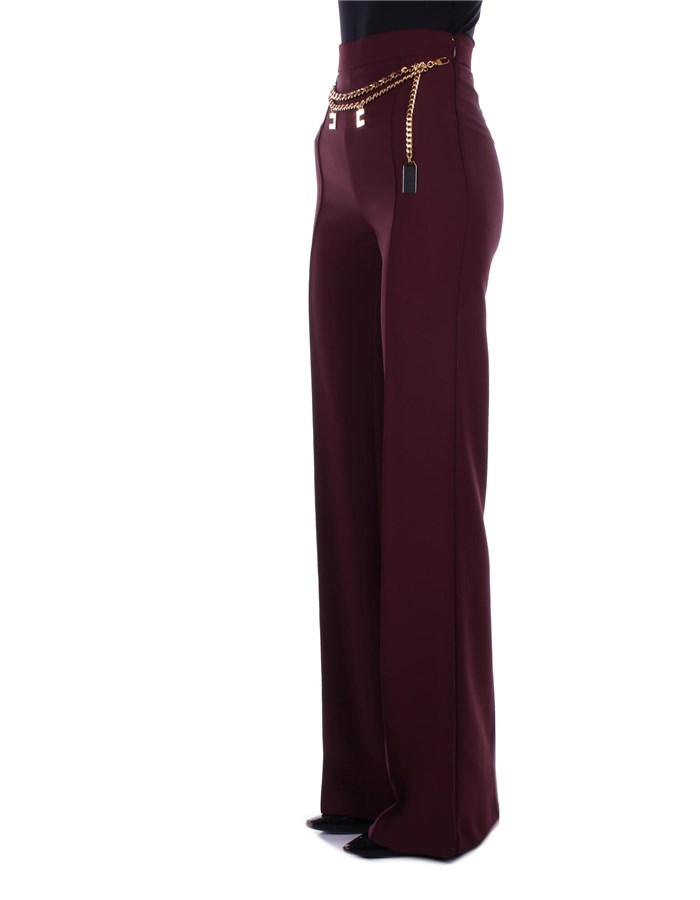 ELISABETTA FRANCHI Pantaloni A Palazzo Donna PAT3546E2 1 